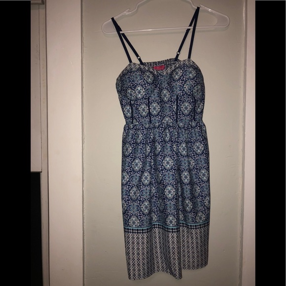 Ultra pink blue dress - Picture 2 of 6